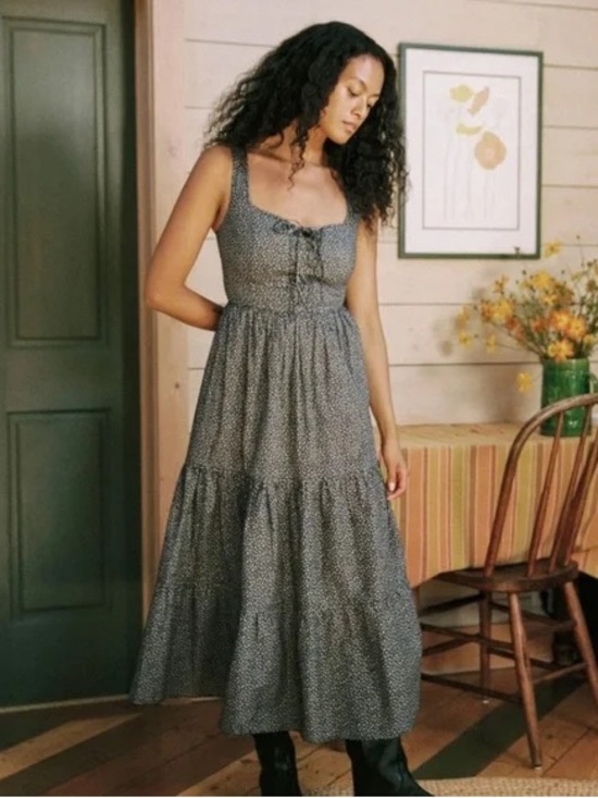 Christy Dawn Dresses & Skirts - Christy Dawn Adele Dress in Midnight Floral